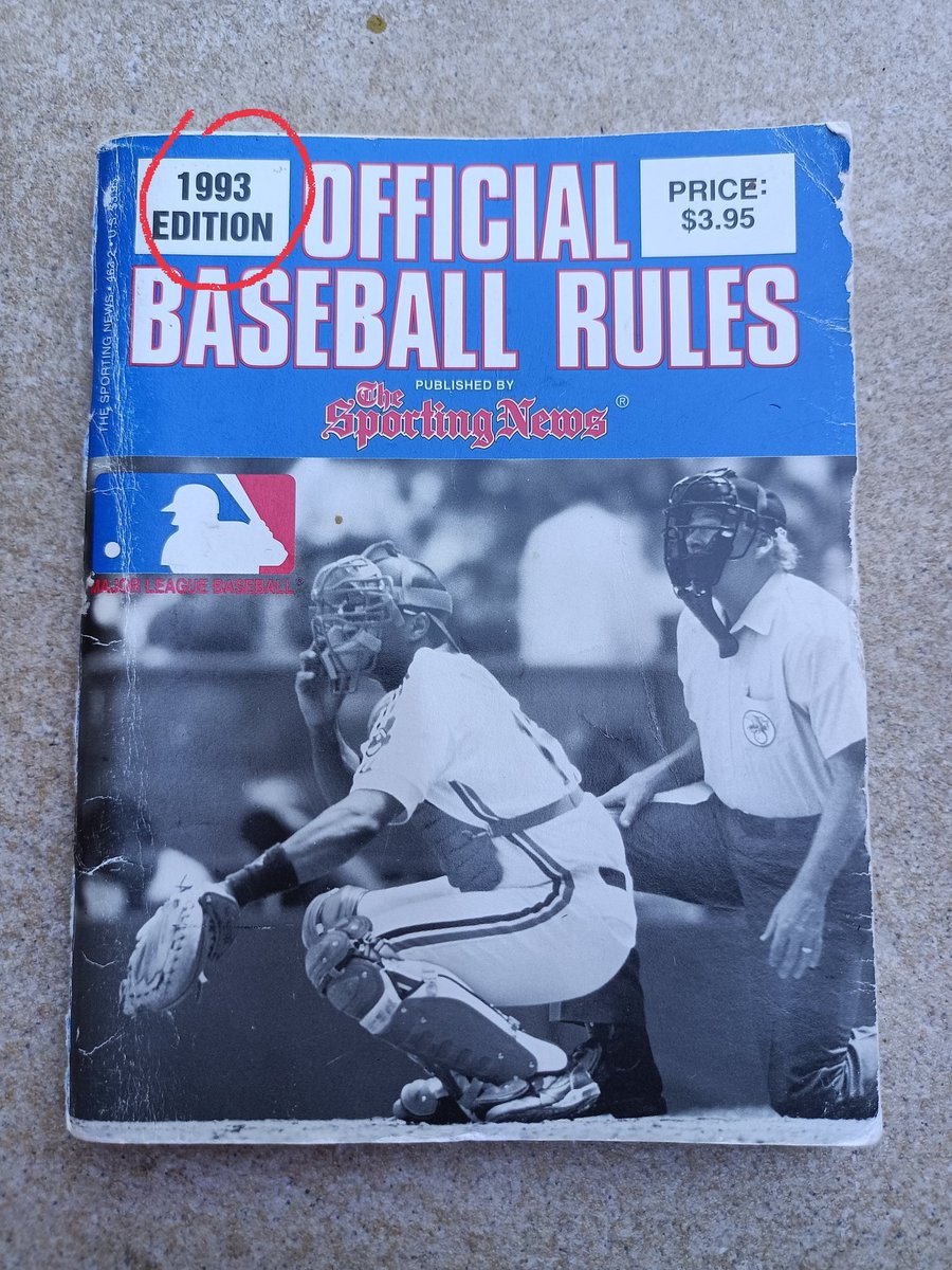 gilanotador's tweet photo. LA REGLA DEL PITCH CLOCK

Si ud pensaba que ésta era una nueva Regla, está errado, acá les traigo uno de mis Libros año 93 (30 años) y donde se lee claramente su objetivo q es el mismo de la que ahora aparece como NUEVA

Entonces...Que Sucedió?

Existen... https://t.co/mMW4qnDbdX
