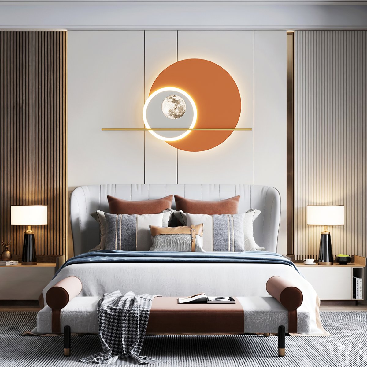 mooielight's tweet photo. Double Circle Moon Wall Light This beautiful wall light features a new design and a minimalist look, making it the perfect addition to your home. 

https://t.co/J8ZefuL7vd

#Mooielight #Walllight #Walllamp #smalldiningroom #art #design #interiordesign #interiordesigner https://t.co/3TmVJmwsI3
