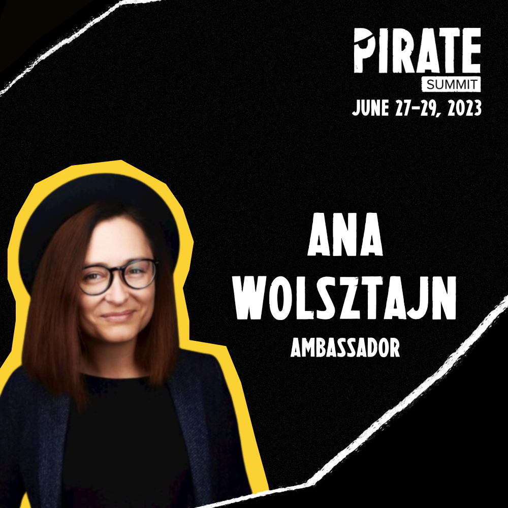 PIRATE Summit (@piratesummit) on Twitter photo Ana Wolsztajn (<a href="/AnaUlilah/">Ana Wolsztajn</a>), has joined us as the Ambassador for Australia 🇦🇺 and Czech Republic 🇨🇿 at PIRATE Summit 2023!
Ambassadors play a crucial role in spreading the word around the world.
Their help makes PIRATE Summit a top event in the tech community.
ARRR! 🏴☠️ Ana Wolsztajn (<a href="/AnaUlilah/">Ana Wolsztajn</a>), has joined us as the Ambassador for Australia 🇦🇺 and Czech Republic 🇨🇿 at PIRATE Summit 2023!
Ambassadors play a crucial role in spreading the word around the world.
Their help makes PIRATE Summit a top event in the tech community.
ARRR! 🏴☠️