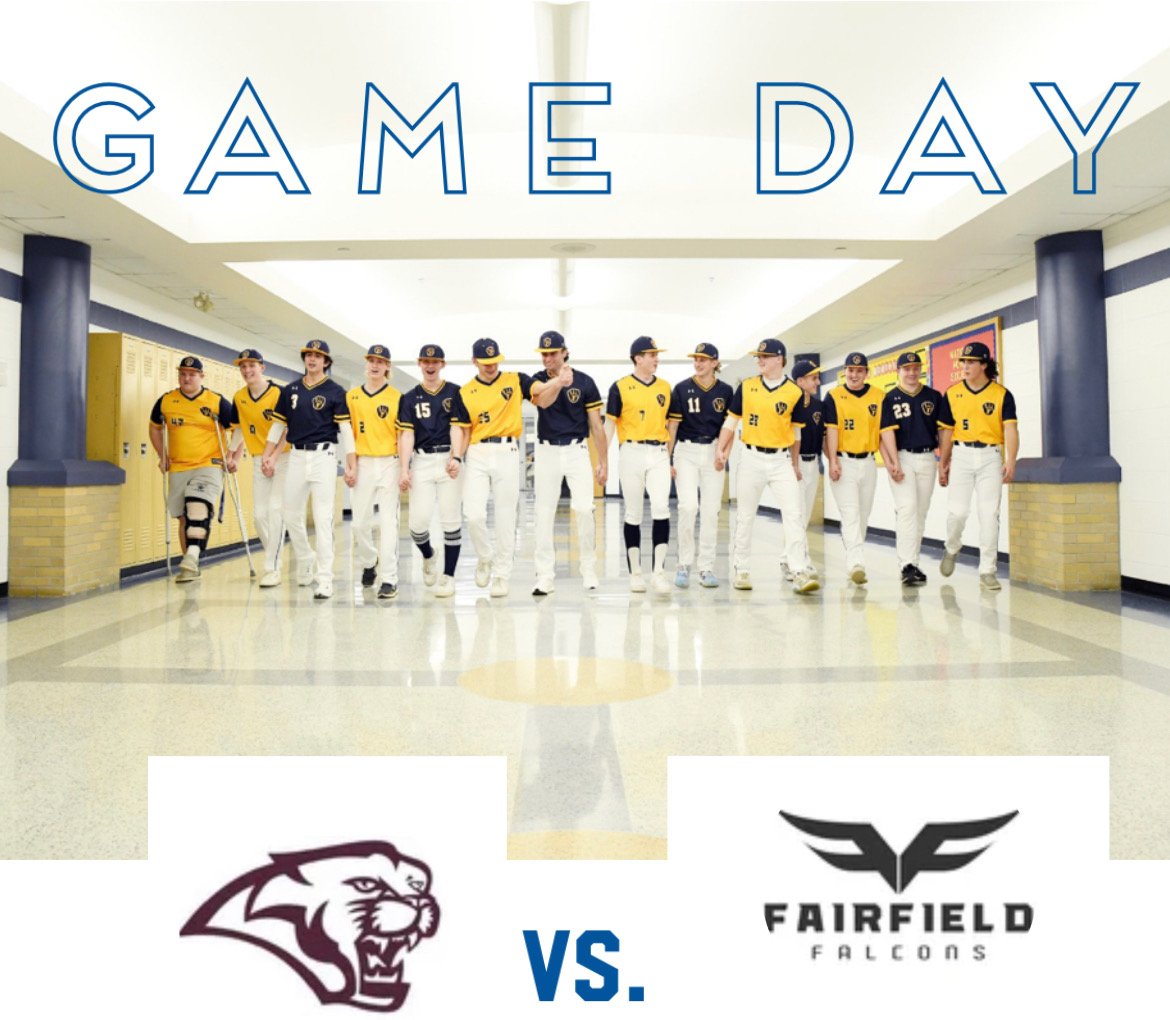 Fairfield Baseball on Twitter "GameDay 8 and 9 Varsity Central