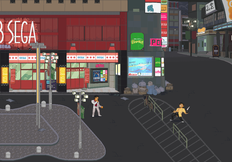 capquestion's tweet photo. @ChulieChu I started with shitty Scott Pilgrim game edits. In fact, I made my very first ones in Warioware D.I.Y. and then manually copied them over into Paint pixel by pixel. I've definitely come to appreciate backgrounds a lot more since then... https://t.co/gxxM7SF5uM