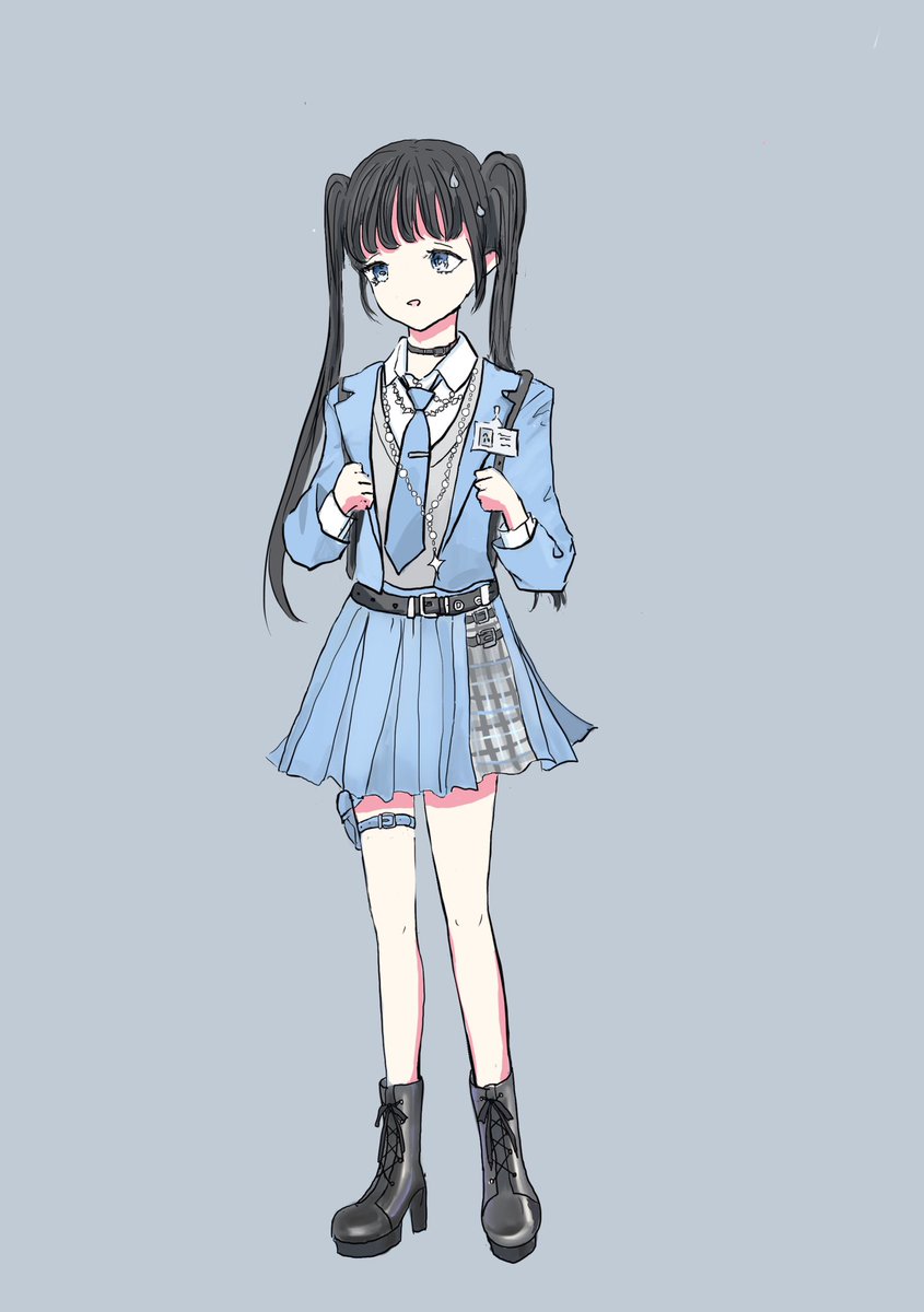 mintopanna's tweet photo. 架空の新入生　#イラスト #絵柄が好きっていう人にフォローされたい #春の創作ク���スタフォロー祭 https://t.co/CSNuLKURWJ