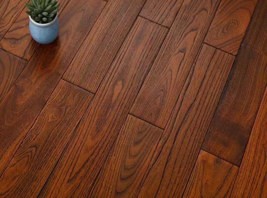 GBM wooden floor display