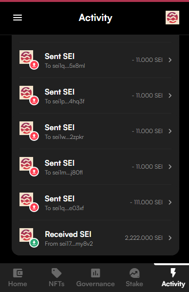 Rosy11031's tweet photo. Today's reward is over with 2222 Sei testnet distributed to the community! See you in another day! Thank you!!! @SeiNetwork  #seilors #sei #seinami #seiyes #seilorgang #IBCseilors #cosmos #DeFi #blockchain https://t.co/DLfkvu0mzx