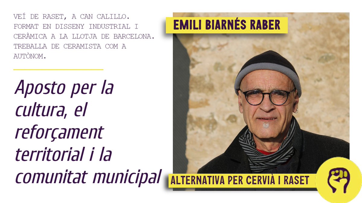 Continuem amb la presentació de les persones de la llista amb la Mireia i l'Emili! ✊

#ElFuturÉsAra
#Guanyarem