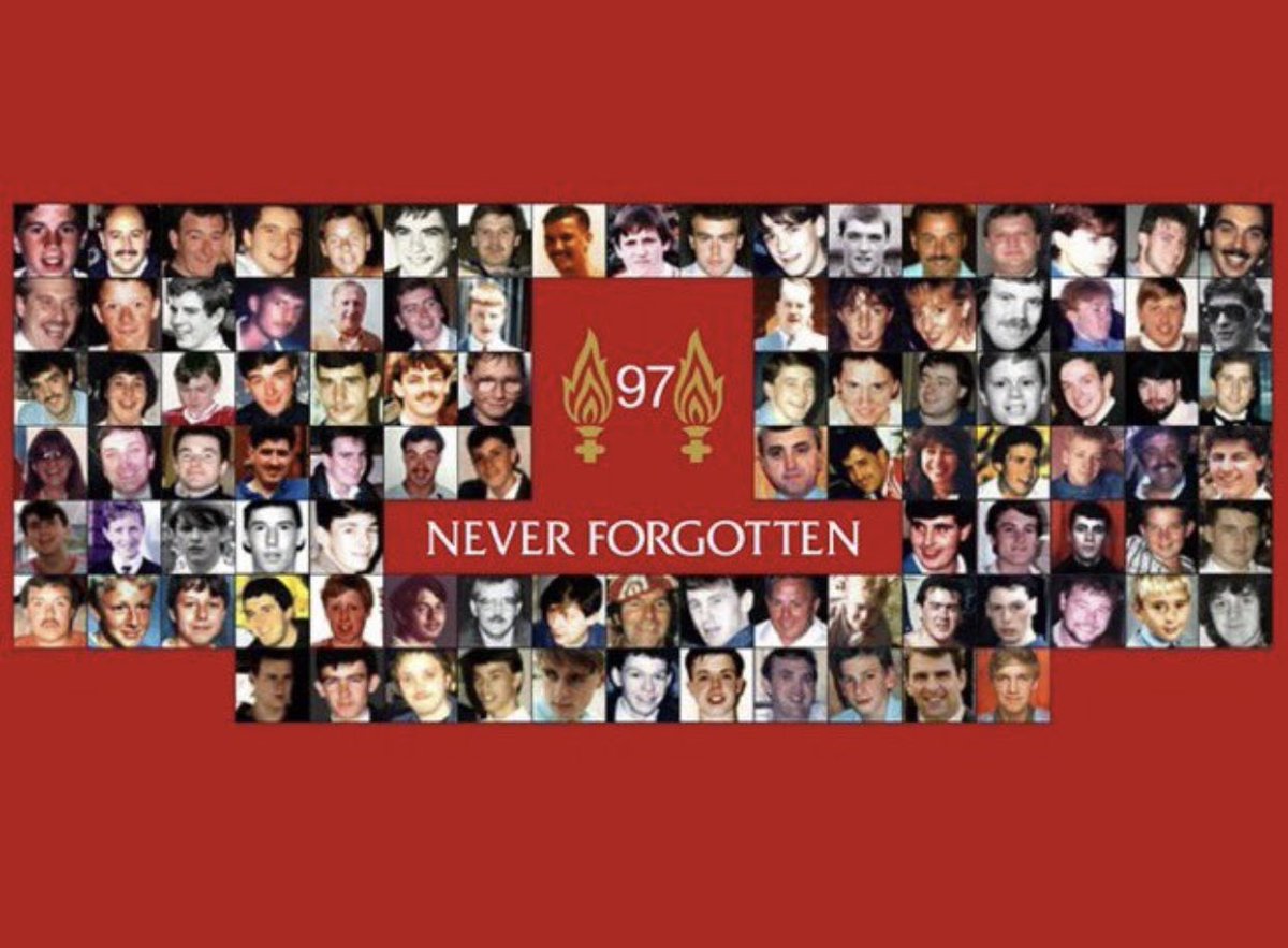 L1ucy's tweet photo. 34 years ❤️

Forever remembering the 97 men, women and children who went to watch a match but never made it home

#JFT97 https://t.co/AFsBiODZgb