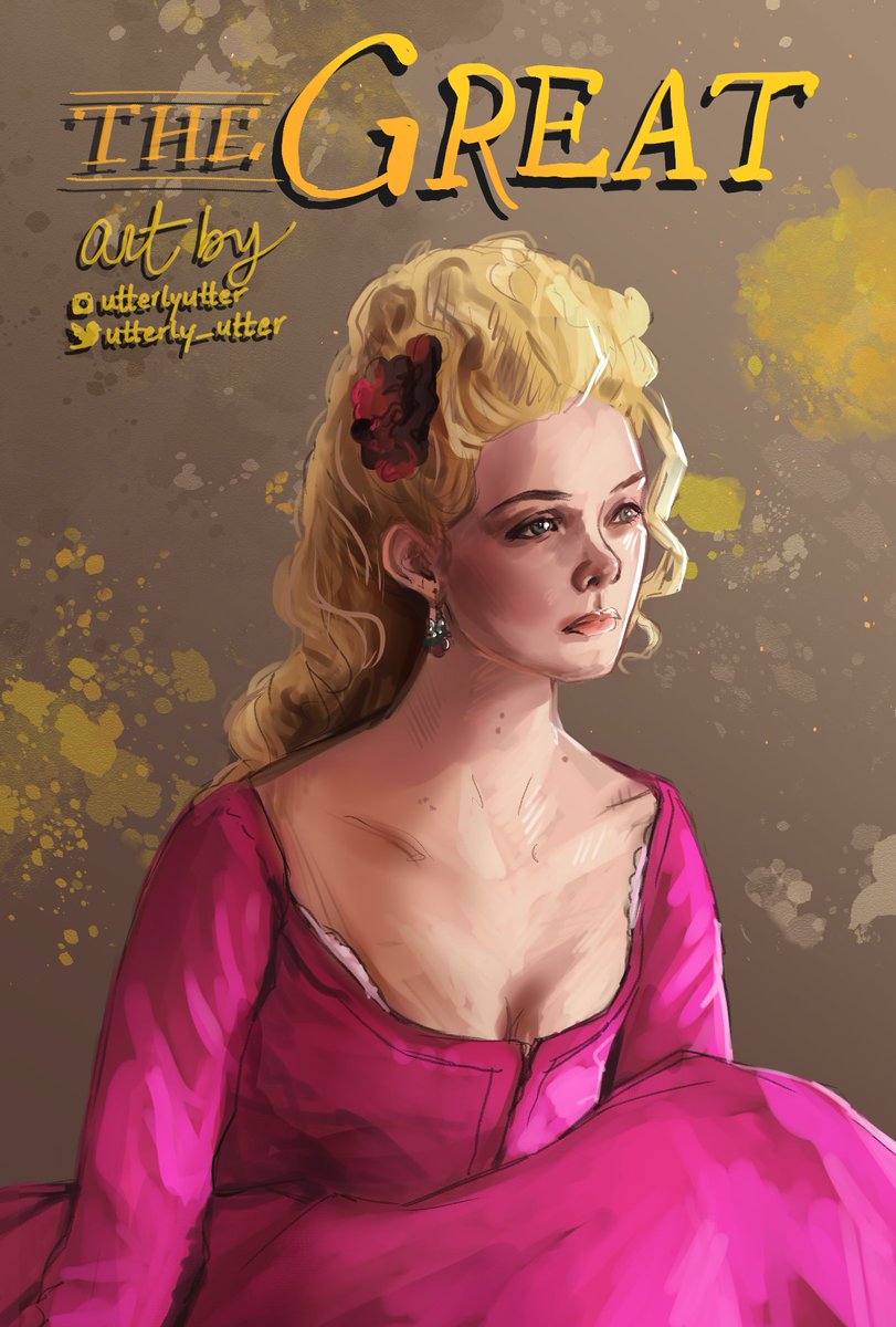 utterly_utter's tweet photo. Some portrait practice using Catherine the great from #thegreat on hbo/hulu played by #ellefanning
She's so stunning in the role and the show was amazing π₯°
#thegreathulu #catherinethegreat #digitalart #digitalportrait #clipstudiopaint #drawingfromreference https://t.co/gJpFQE3USu