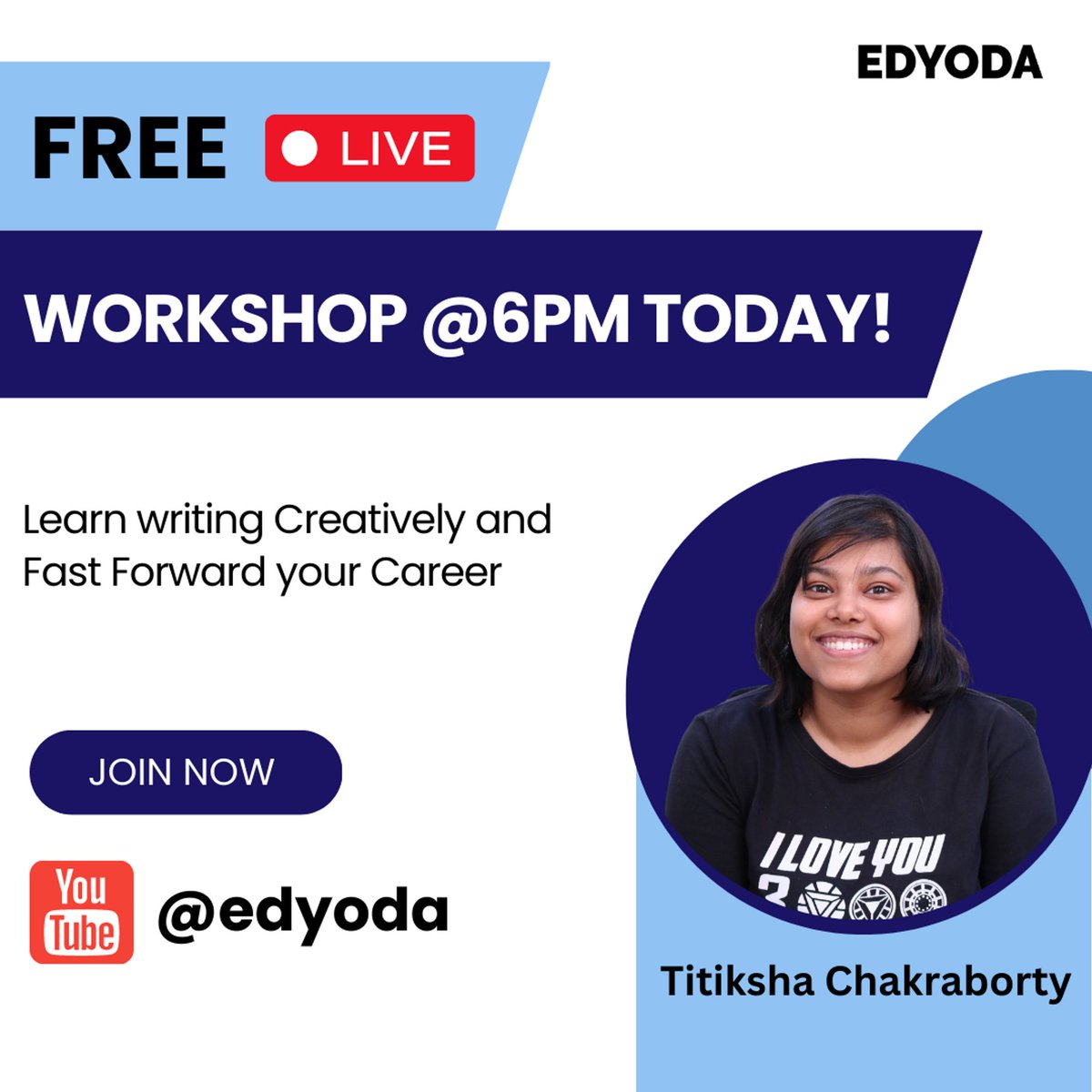 EdYodaHQ's tweet photo. Are you ready to unleash your inner writer? 🤩📝
Our 'Creative Writing' workshop starts today!
Subscribe now - https://t.co/AYW0zTNjc6
#CreativeWriting #WritingWorkshop #SelfExpression #Inspiration #WritingCommunity #AmWriting #OnlineLearning #SkillsDevelopmen https://t.co/RCt8JFdLd6