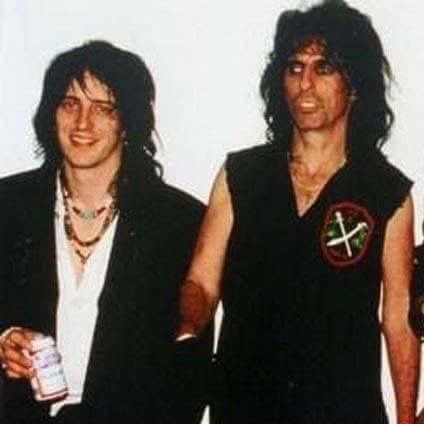 with alice cooper.