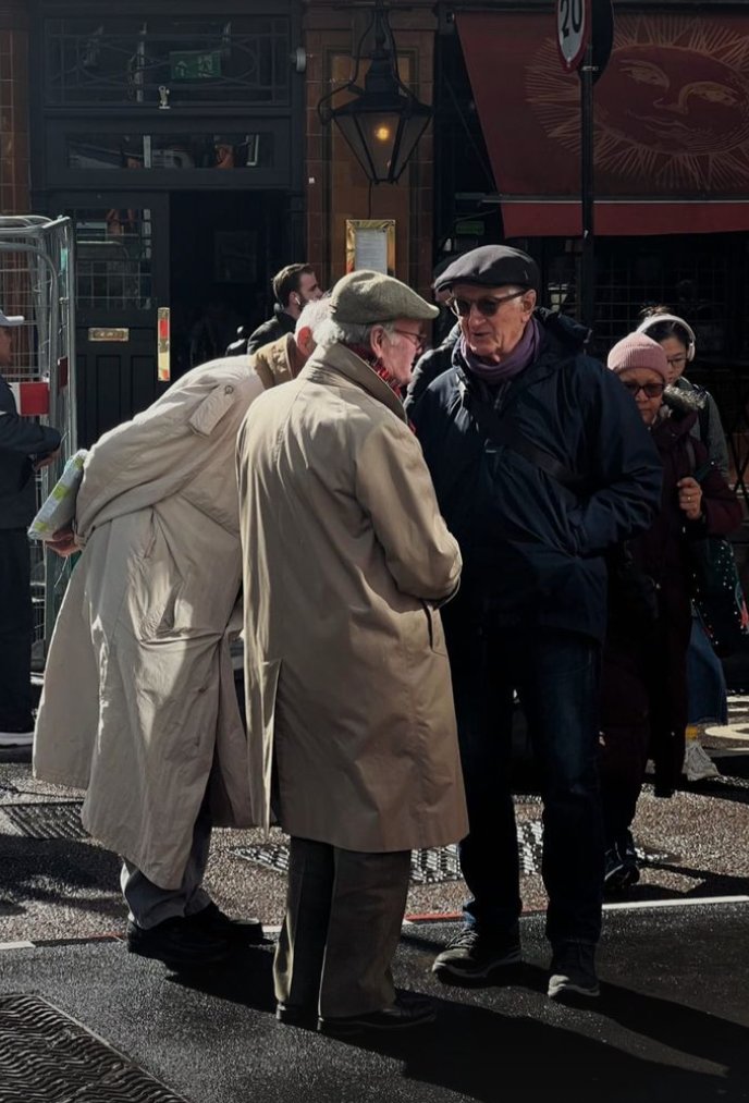 dieworkwear's tweet photo. i dont understand why "dress like an old lady/ old man" is always used as a pejorative when older people are among the most stylish https://t.co/ZVrQbp5tZn