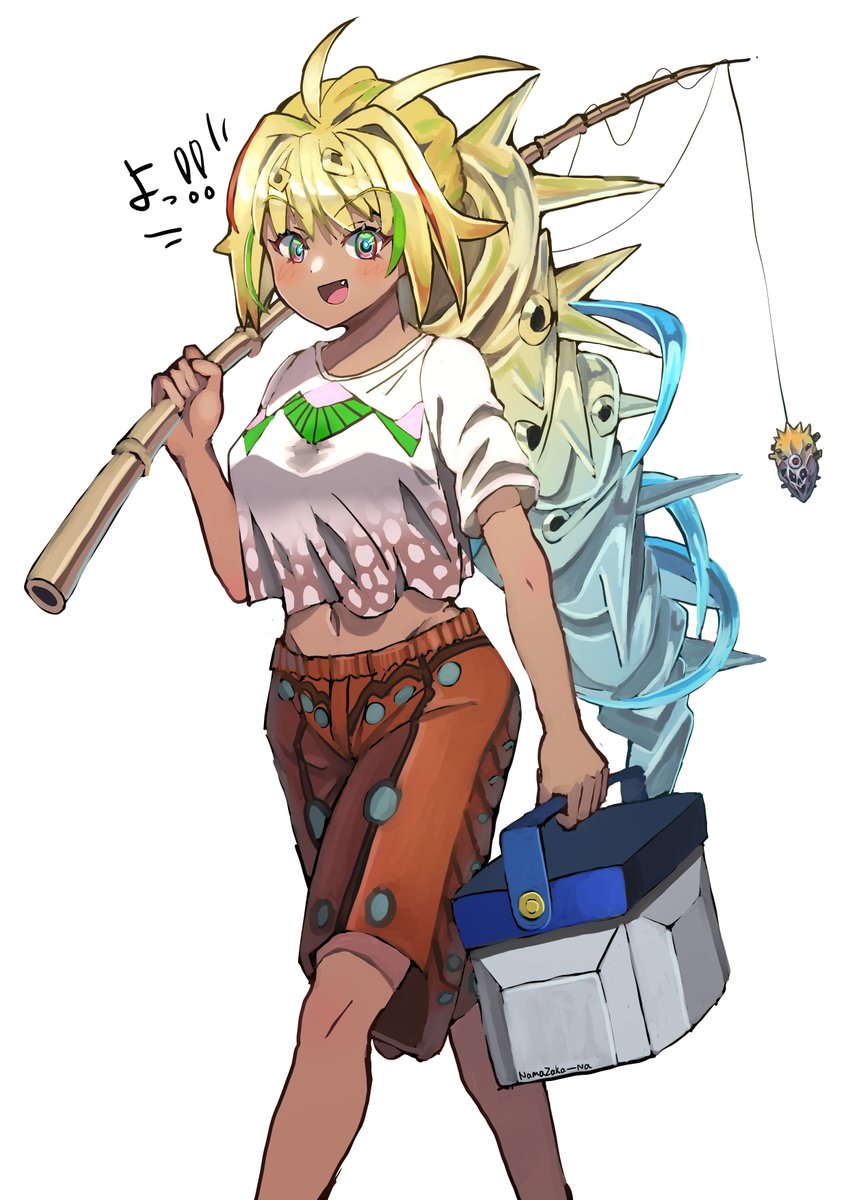 NamazakaN's tweet photo. ＃デュエマ
カードの擬人化、ま��挑戦してみました。
もしよければ、またカードの名前当ててみてくださいね。 https://t.co/2pAWtpuk9A