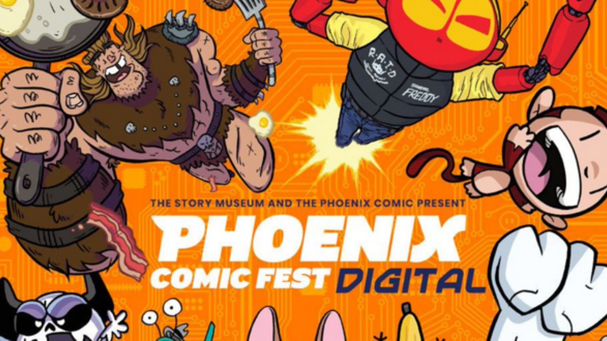 A reminder to all @phoenixcomicuk Fest digital ticket holders to look out for their live stream event link which has now been sent out. If you don't receive your link, please check your spam folder carefully!