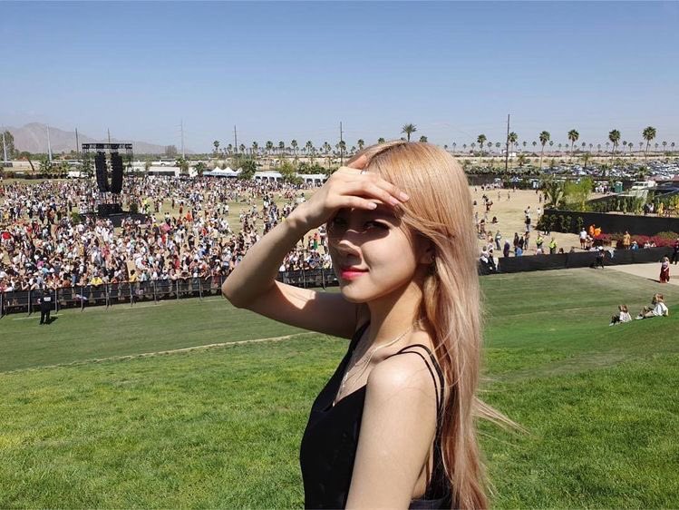 rosé coachella was so girlfriend coded 😩