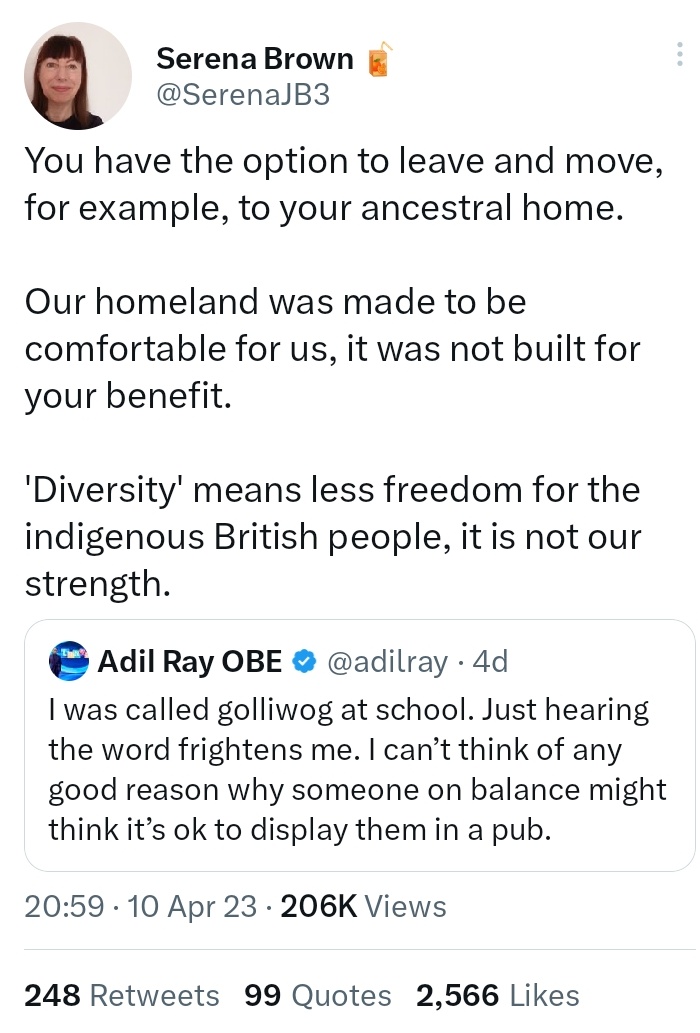 docrussjackson's tweet photo. Racists gonna racist. https://t.co/5WRo9ZcVhu