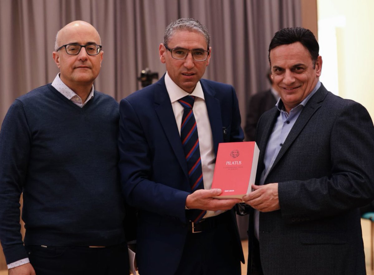 DavidCasaMEP's tweet photo. In Malta for @RobertAquilina3's book launch, exposing the Government's cover up of the Pilatus Bank scandal.

Full support to those who strive for truth and justice.

@VeraJourova @jeroen_lenaers @SophieintVeld https://t.co/oExUZpfYQx