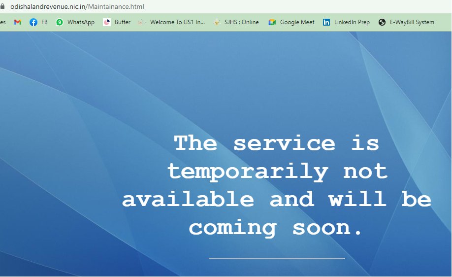 SovanDas's tweet photo. An error showing in e-pauti portal of Odisha Revenue Department portal. Is someone working on it

#ocac
#cmoodisha
#naveenpattnaik
#revenuedepartmentodisha
#nic https://t.co/2ecdsQtDSe