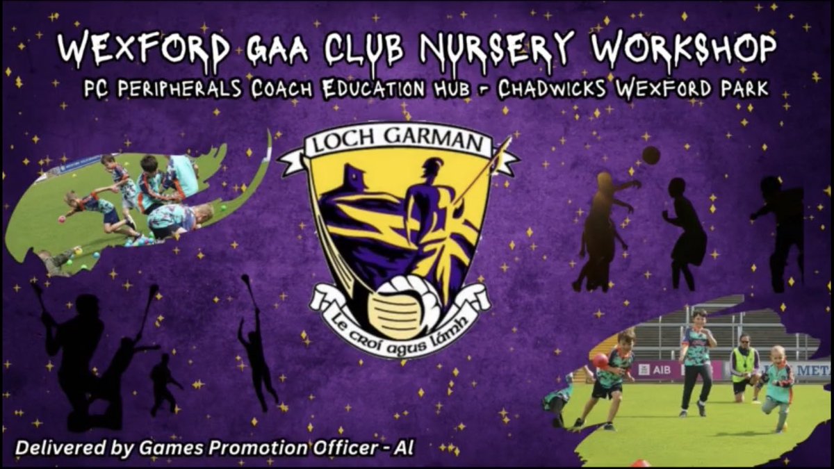 MonahanAl's tweet image. Are you looking for new ideas for your club nursery ? here’s a useful little video of a workshop I did recently , 40 mins of games hopefully you’ll get loads of ideas to spice things up!!💛💜

youtu.be/9fMtEchzApQ

#activestart @wexgaacoaching @gaaleinster #Thewexfordway
