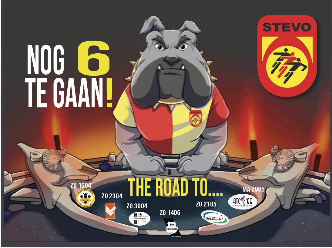 Nog 6 te gaan...... <a href="/svBonboys/">sv Bon Boys</a> <a href="/ksvBWO1/">ksv BWO 1</a> <a href="/ATC65/">v.v. ATC'65</a>