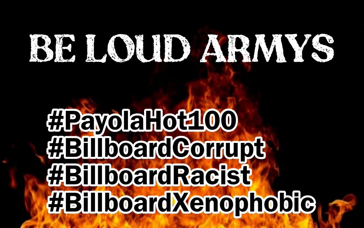BTSVIBE7's tweet photo. 똑똑 우리 여기있다 빌보드야
아니 혹시 모르나 해서^^

BE LOUD ARMYS 

#PayolaHot100 💯
#BillboardCorrupt 
#BillboardRacist 
#BillboardXenophobic🗣 https://t.co/kGg3eko18y