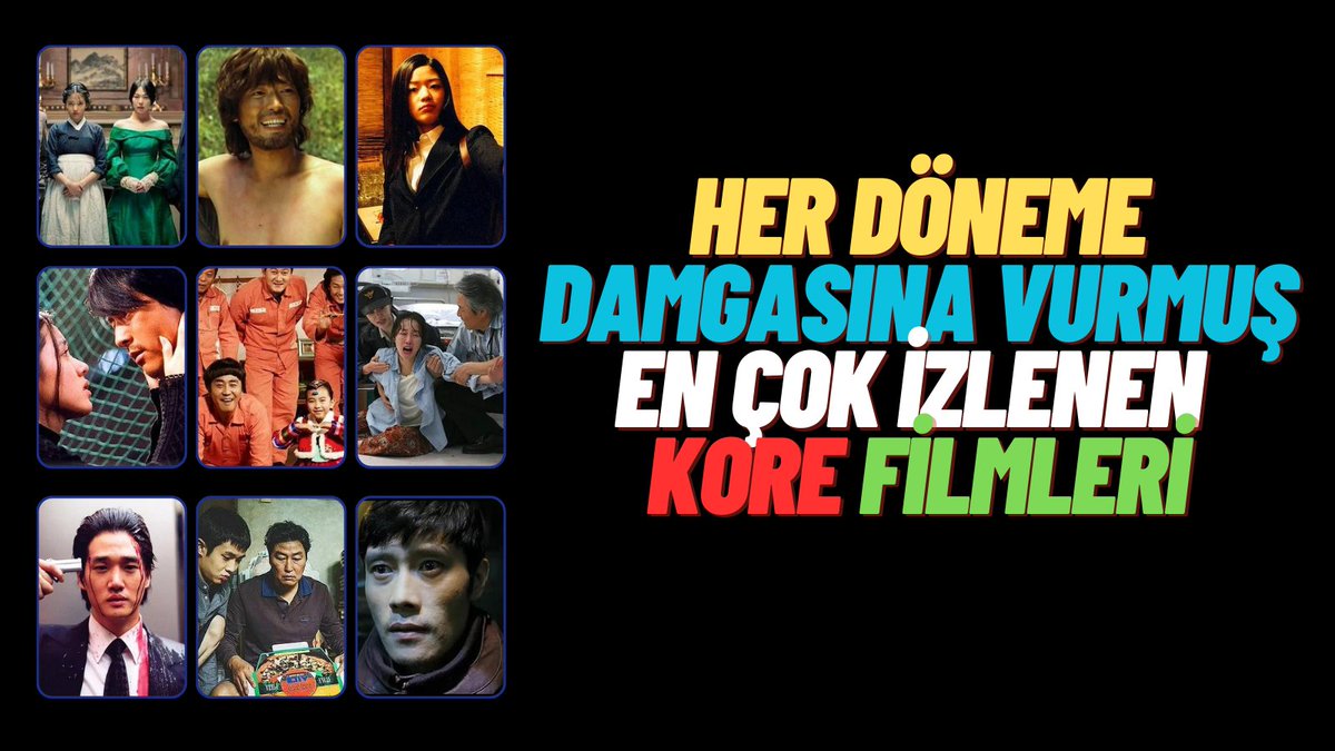 kameraascisi's tweet photo. 📌Her Döneme Damgasına Vurmuş En Çok İzlenen Kore Filmleri! https://t.co/GuYcdIlObw