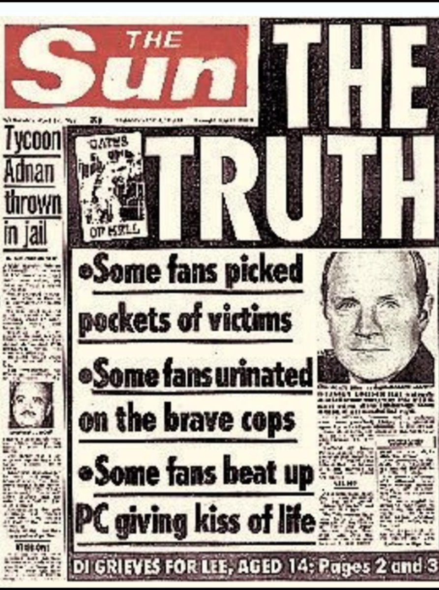 34 years on, this shitrag is still going. Fucking scandal. #DontBuyTheSun #NeverForget