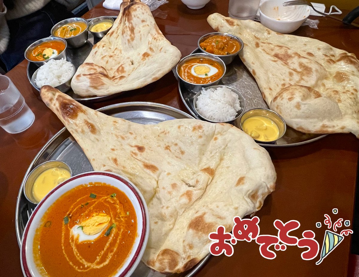 WaRM8周年のお祝いランチ🍛✨️
大人になったな〜と感慨深い会でした💃💃💃