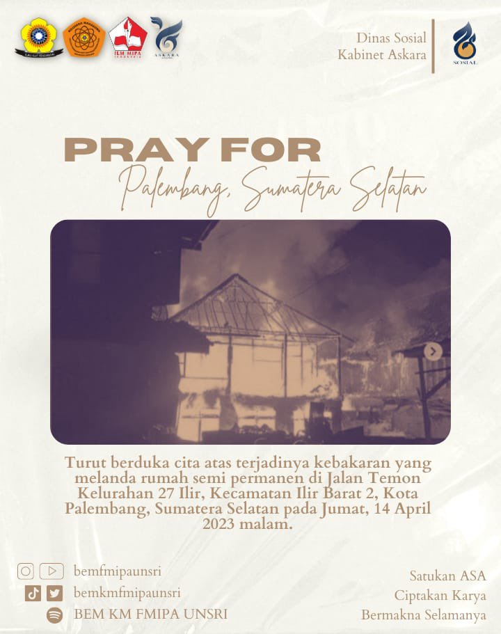 [PRAY FOR: Palembang, Sumatera Selatan]