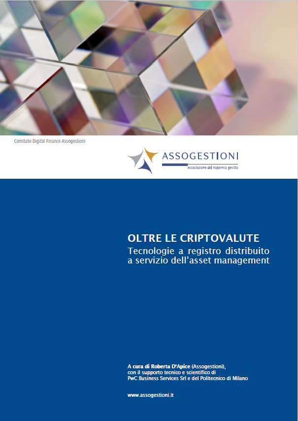 Pubblicato oggi il 𝐖𝐡𝐢𝐭𝐞 𝐏𝐚𝐩𝐞𝐫 "𝐎𝐥𝐭𝐫𝐞 𝐥𝐞 𝐜𝐫𝐢𝐩𝐭𝐨𝐯𝐚𝐥𝐮𝐭𝐞" sulle tecnologie DLT a servizio dell'asset management. 

Disponibile sul sito il comunicato stampa ⤵️
assogestioni.it/articolo/assog…
