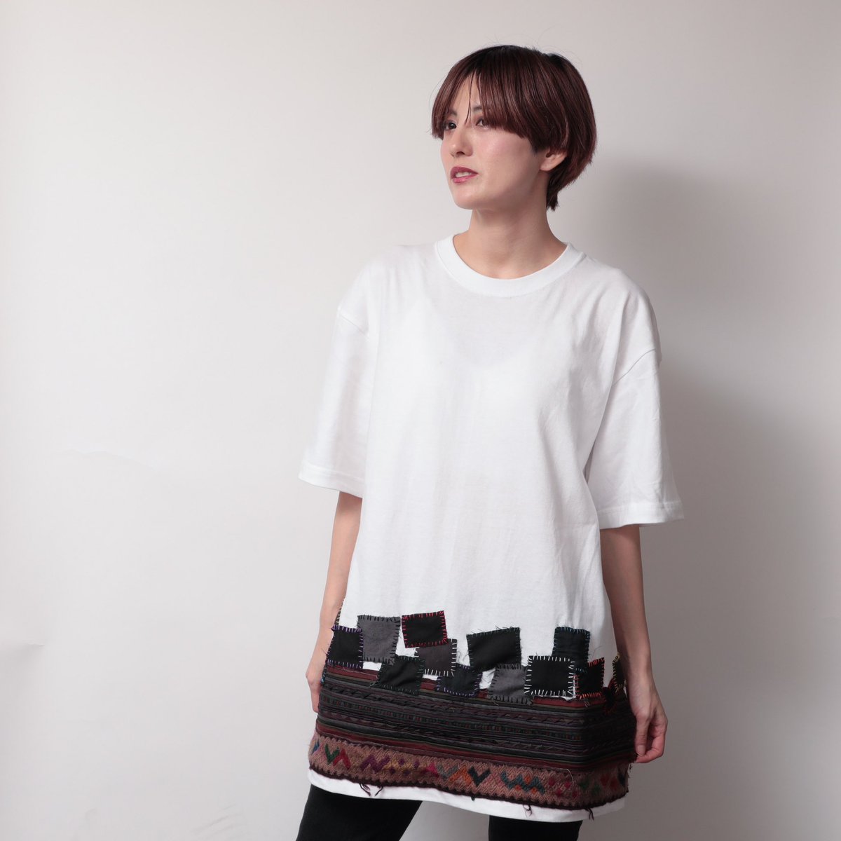 tears_of_swan's tweet photo. TEARS OF SWAN-RAINBOW PATCHWORK T SHIRTSになります!!
仙台PARCO2店頭、official webshopにてオーダー受付中ので宜しくお願い致します😊🌈🏬💻

https://t.co/SEjv0Sgv5P
(5月下旬発送開始)

@tears_of_swan 
#tearsofswan 
#rainbow 
#patchwork 
#patchworktshirt 
#tshirt https://t.co/4Z6JTWdYAf