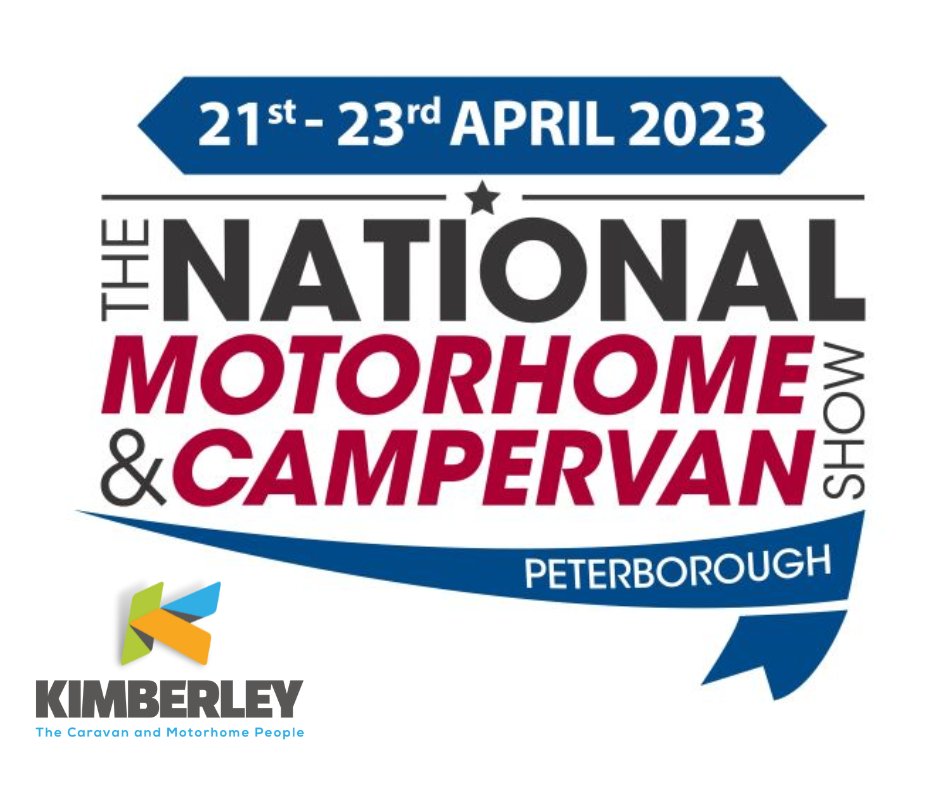 🚨We are going to be at the Peterborough National Motorhome and Campervan Show this Thursday on the 21st-23rd April!📅

We will be displaying some of our favourite new Motorhome models as well as a handful of awnings available for you!
See you there!

#kimberleycaravans