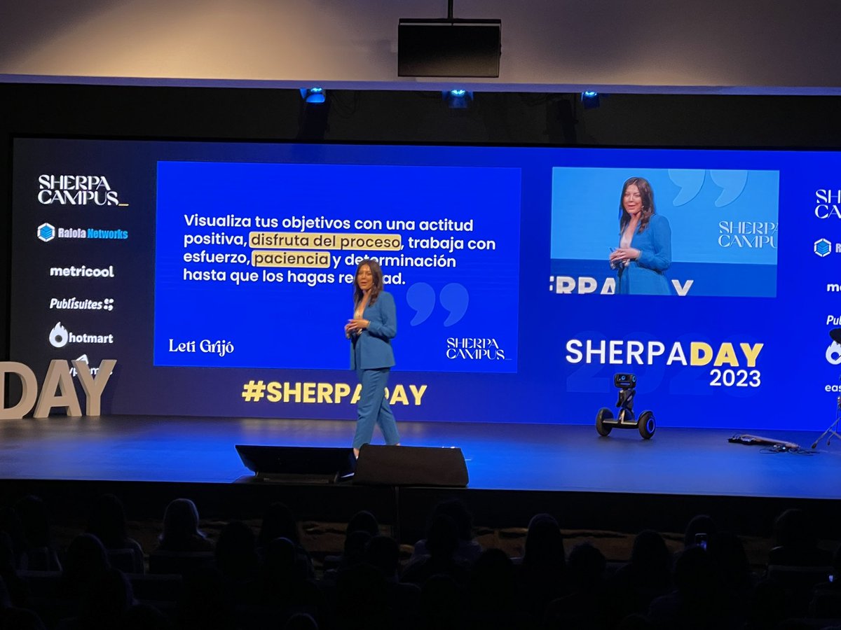Ponencia de <a href="/Letigrijo/">Leti Grijó</a> en #SHERPADAY en #sherpacampus