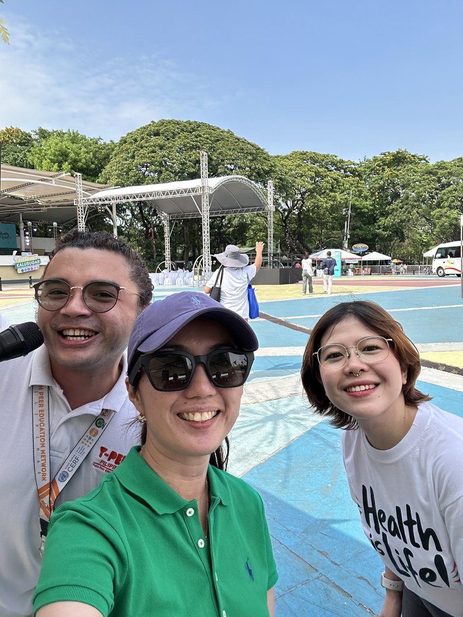 Saturday Fun day here at the DOH Healthy Pilipinas 
#PistaNgKalusugan 🎉 
Congratulations DOH and all Health Champions! 🇵🇭
#HealthIsLife #NoHealthWithoutMentalHealth 😎