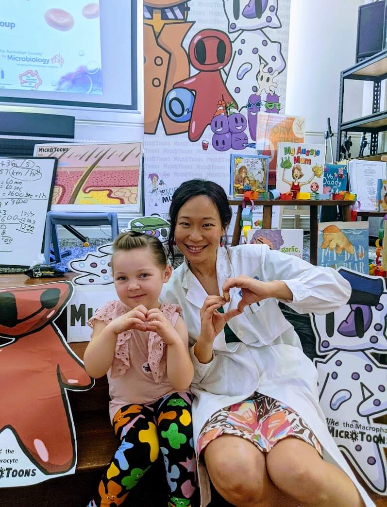 Love #STEAM, love engaging little scientists, our future! 

#STEAMed #STEMeducation #author #Scientist #medicalscience #workshopforkids #STEAMspeaker #rinafu #DrRina #microbiology #physicsforkids #chemistryforkids #physiology #cells #haematology #homeschool #microtoons #scicomm