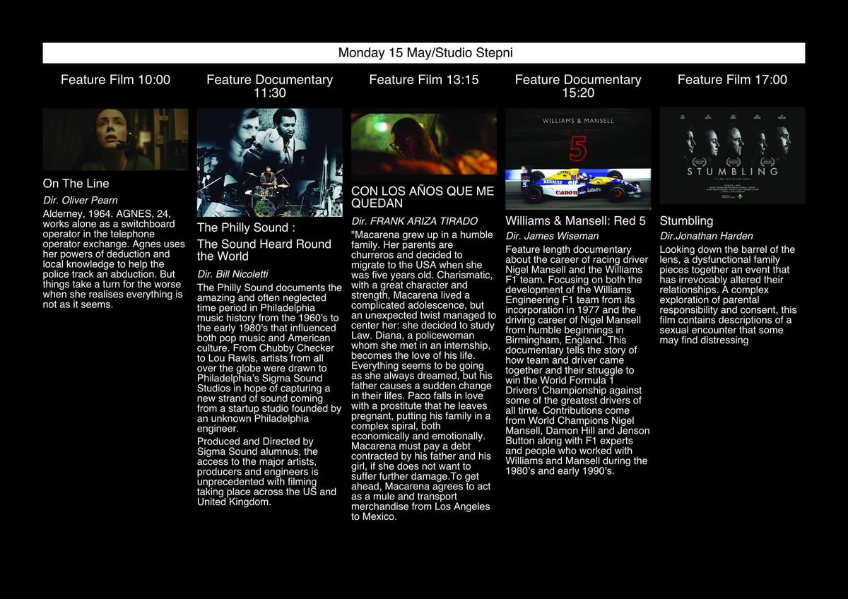 welshfilmfest's tweet photo. Here’s the 1st day line up for @cbffwales #cbff2023 part 1 plsrt https://t.co/6yU22ki5rS