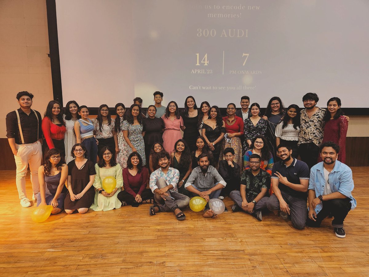 cogsiitgn's tweet photo. Bon Voyage! We bid farewell to MSc Cognitive Science 2021-23 batch and wish all the very best for their future endeavours. Psy-a-later! 

#farewell #graduating #cogsci https://t.co/THuYrPvteT