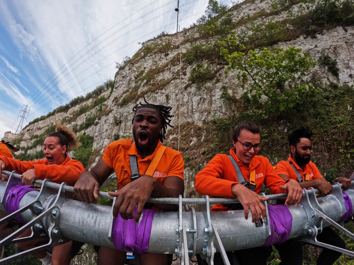 <a href="/HanglooseAdv/">Hangloose Adventure</a> is the ultimate adventure destination located in the heart of #Kent, UK. 
With a range of thrilling activities such as the world-famous Skywire, the breathtaking Big Drop, and the adrenaline-pumping Gravity Leap
🌐hangloosebluewater.com