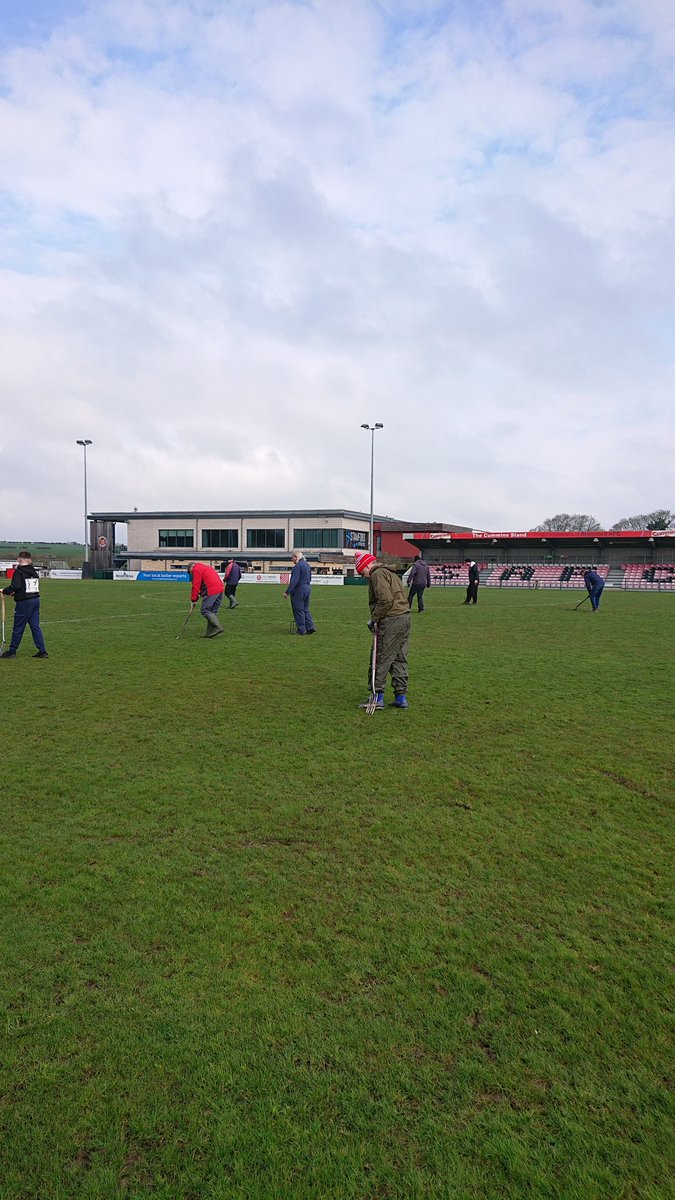 Forking good turn out! God I'm hilarious 😂 <a href="/StamfordAFC1896/">Stamford AFC</a> #UpTheDannies 🔴 🔴 🔴