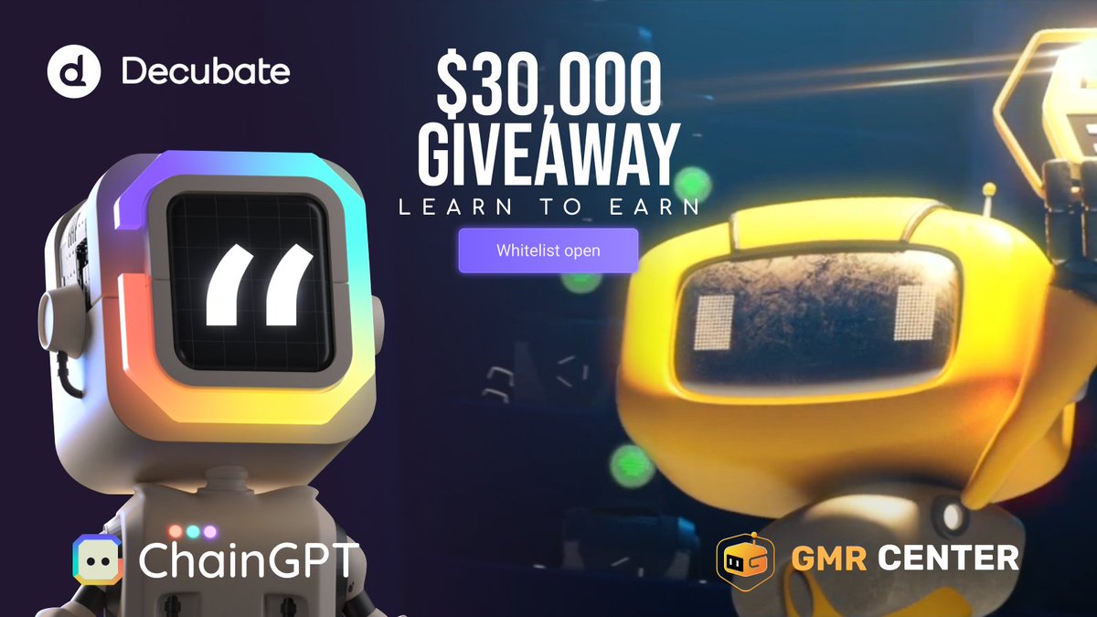 🎁 Win a share of $30K+ in our Learn to Earn (L2E) events! <a href="/decubate/">Decubate</a> is revolutionizing web3 education while rewarding genuine participants! Curious? Keep reading! 

👇 [1/7]