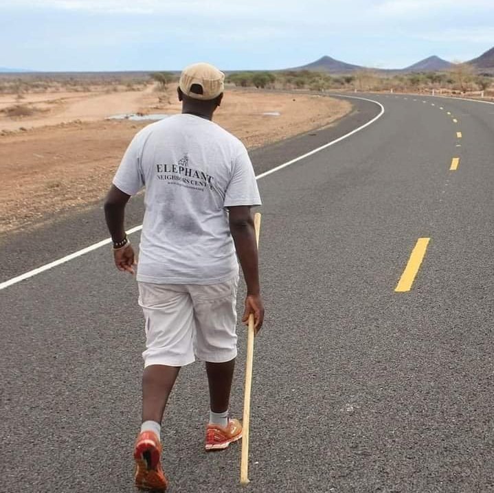 NyamuJim's tweet photo. To support the upcoming East - Central Africa ( Kenya, Uganda,Rwanda &DRC )elephant awareness campaign walk use
https://t.co/izr4thLJw7… PayPal( Nyamuj@yahoo.com).It takes us156days walking 3200km.@EPIAfrica @VickyRubadiri @Ma3Route @TotalEnergiesKE @kwskenya #WalkforElephants https://t.co/NhMOQFRRKr