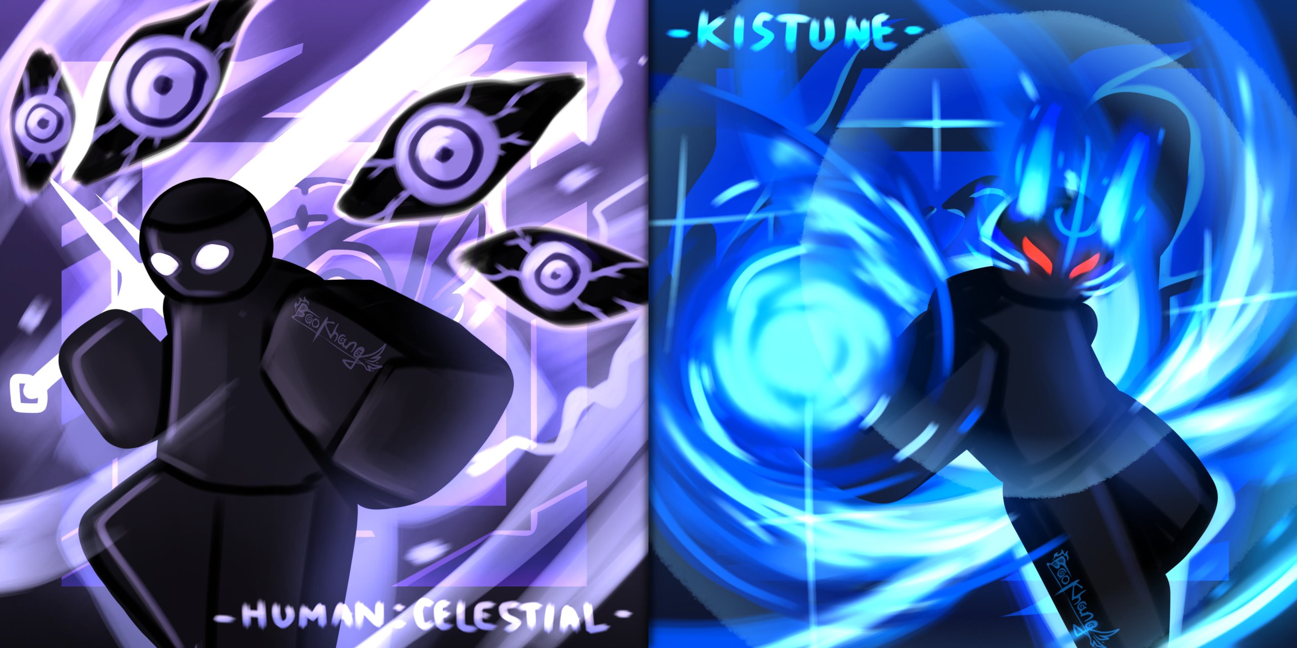 rip_indra on X: Who would win this clash of fan-made fruits? Celestial vs  Kitsune Art by @thienbaokhang1  / X