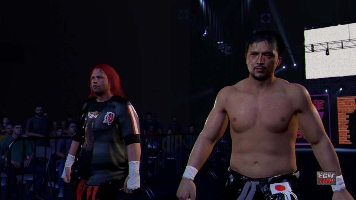 ECW2KShowcase's tweet photo. Mikey Whipwreck & Tajiri by @DX4LIFEE
#ECWonCC #ECW2KShowcase #ECWRulez https://t.co/yDSnqpcgJu