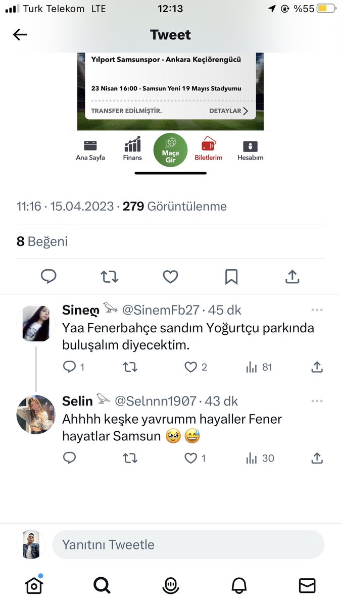 Cefakar Samsunspor taraftarının hakkını böylelerine yedirdiğiniz için mutlu musunuz ? Bir de küçümsemiş hayaller fenerbahçe hayatlar Samsun diye!! <a href="/Samsunspor/">Samsunspor 🇹🇷</a>