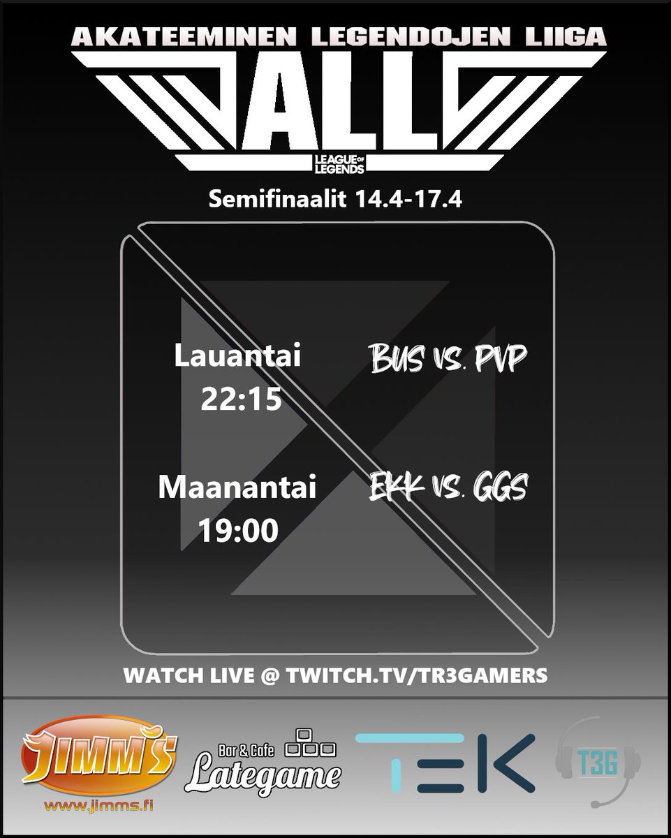 Akateeminen Legendojen Liiga tweet media