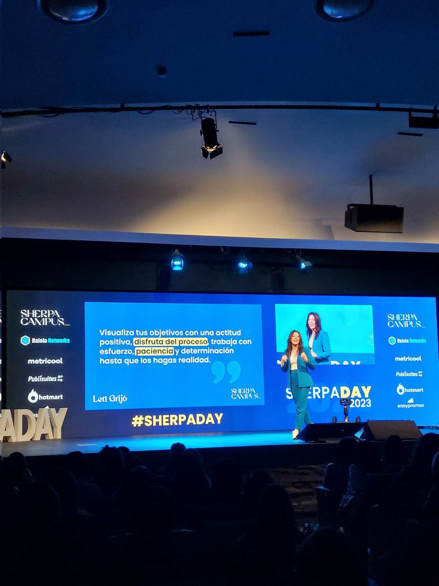 anagg89's tweet photo. Enhorabuena @Letigrijo por este eventazo! @sherpa_campus #SHERPADAY https://t.co/dJhUDHy3TP