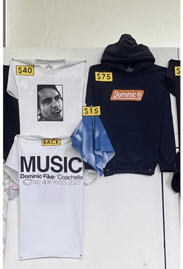 Dominic cheap fike merch
