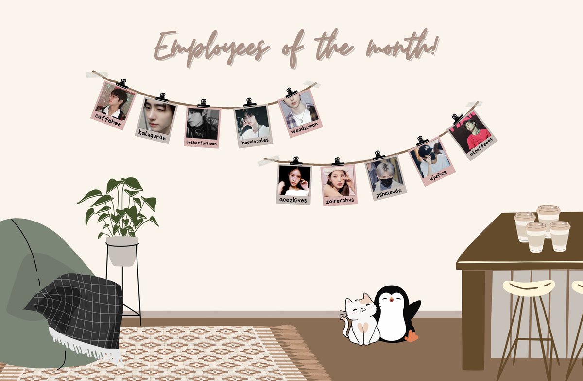 taereungzcafe's tweet image. Rise and grind!

Kicking off with the final list of baristas to serve you a wide variety of hand-crafted beverages that will make you go thirsty for more. Be sure to catch them exclusively at our local cafe for their signature drinks coming up real soon! 🤭