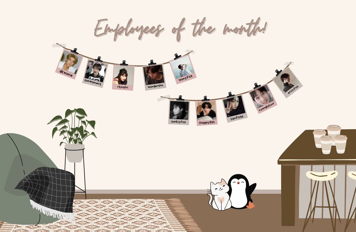 taereungzcafe's tweet image. Rise and grind!

Kicking off with the final list of baristas to serve you a wide variety of hand-crafted beverages that will make you go thirsty for more. Be sure to catch them exclusively at our local cafe for their signature drinks coming up real soon! 🤭