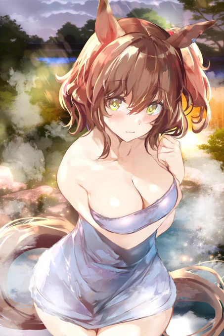 温泉マーちゃん#ウマ娘 #アストンマーチャン 