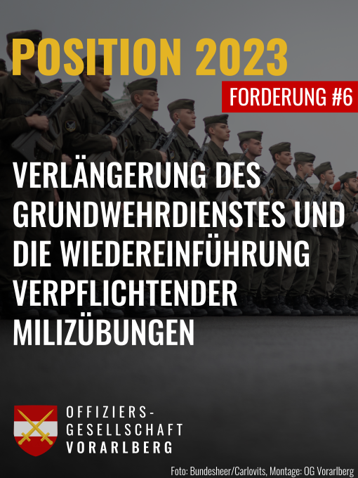 Der Grundwehrdienst wurde vor Jahren ohne zwingende Gründe von acht auf sechs Monate reduziert. Die Folgen dieser Kürzung sind verheerend.