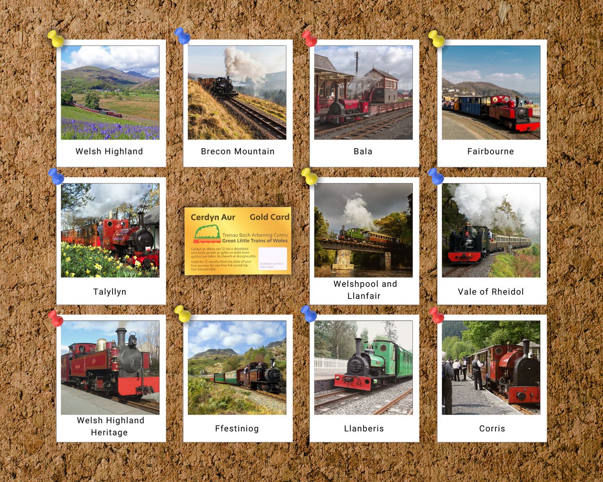 £23 off the GOLD CARD price, buy now for £152, extended to 23/04/23. 🎟️ 11 magnificent railways all on 1 card #23offGOLDCARDfor23days2023 #23off2023 🔗 loom.ly/oE8uHOs #railway #trails #explorer #wales #narrowgaugerailway #steamengine